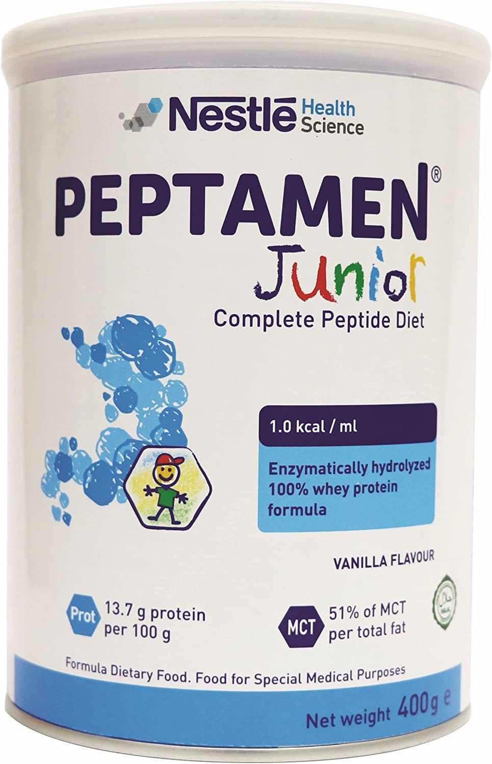 PEPTAMEN  MILK POWDER-JUNIOR 400GM (CAN DENTED) Main image