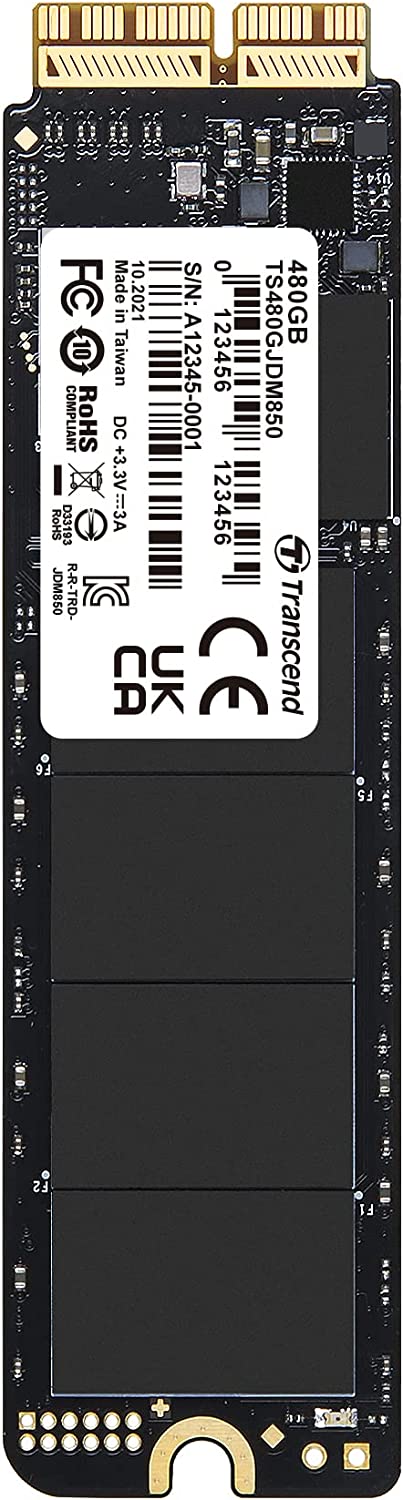 Transcend 480GB JetDrive 850 Nvme PCIe Gen3 X4 SSD Solid State Drive TS480GJDM850 Secondary image