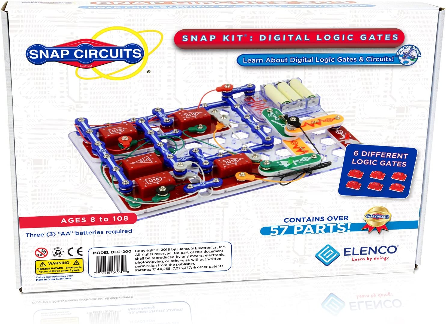 Snap Circuits Digital Logic Gates 200 Exploration Kit Main image