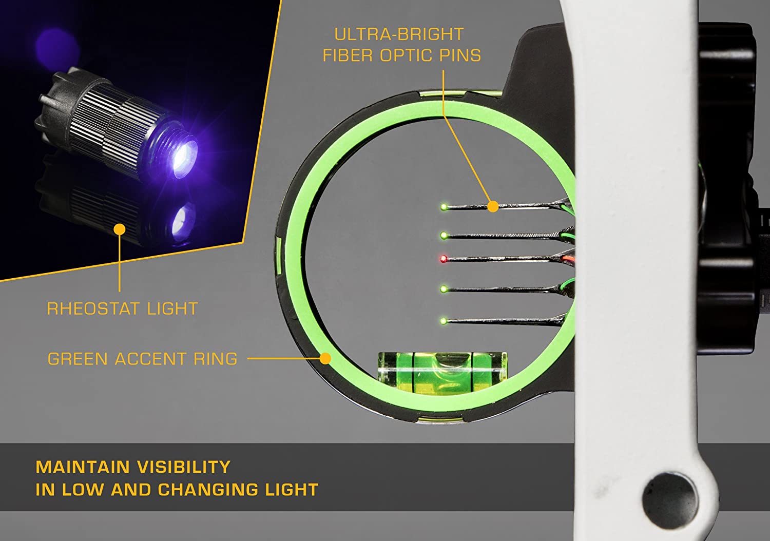 Trophy Ridge Volt 5 Pin Bow Sight Black Secondary image