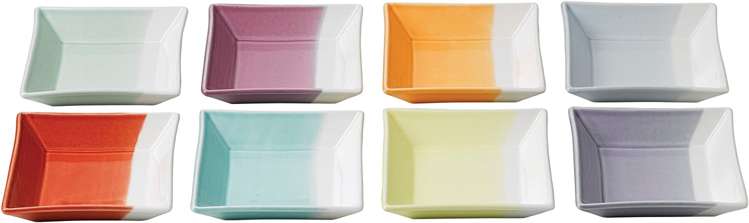 Royal Doulton 1815 Tapas Square Dip Tray 5in Set of 8 Secondary image