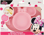 The First Years Disney Minnie Mouse Silicone Placemat, Pink