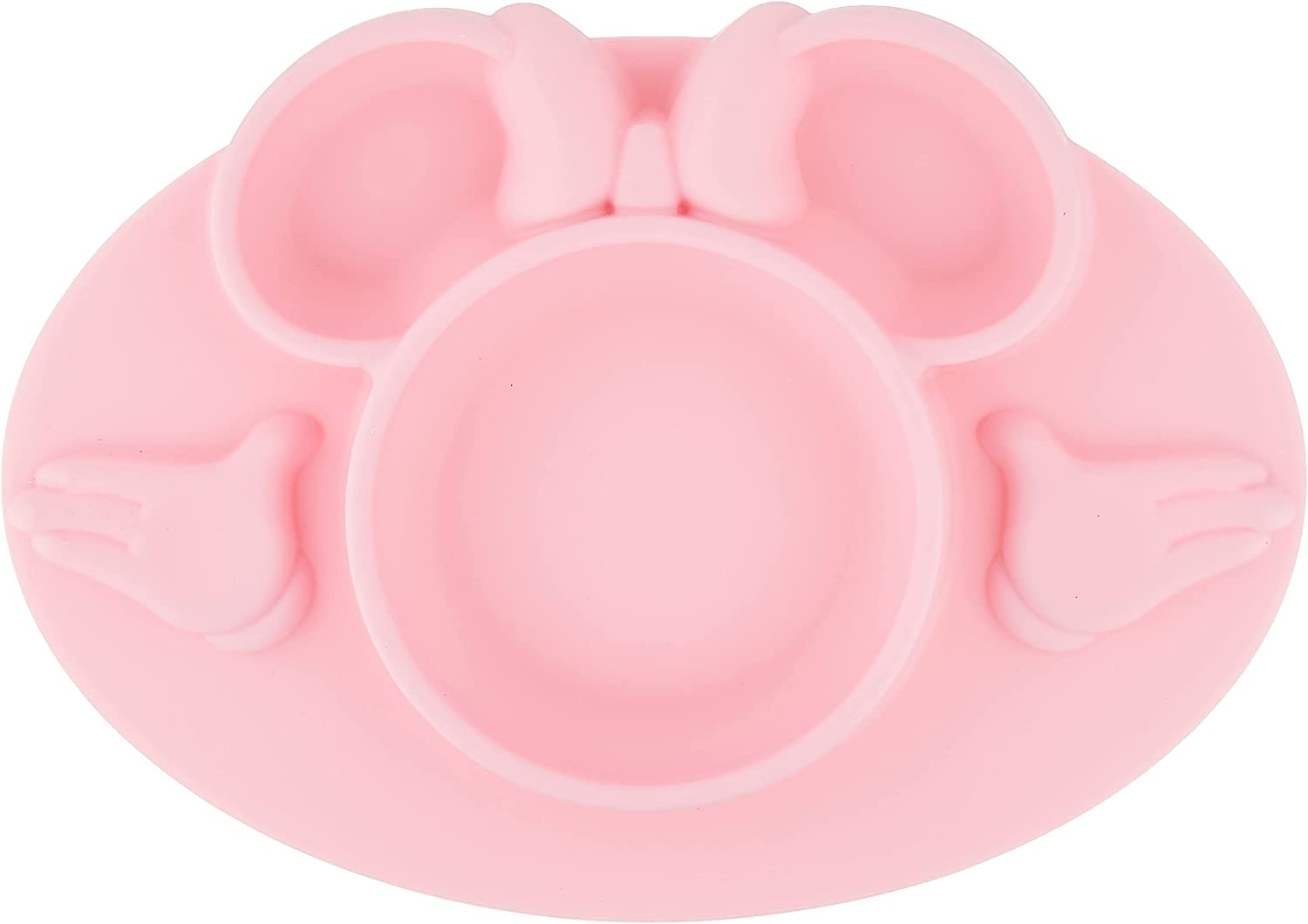 The First Years Disney Minnie Mouse Silicone Placemat, Pink Main image