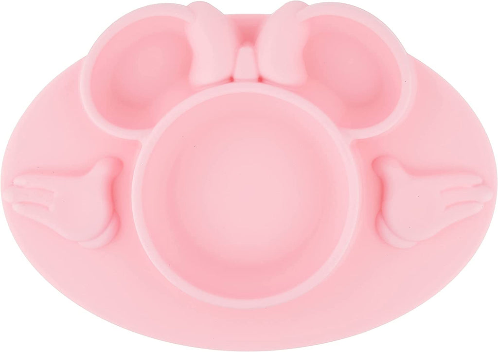 The First Years Disney Minnie Mouse Silicone Placemat, Pink
