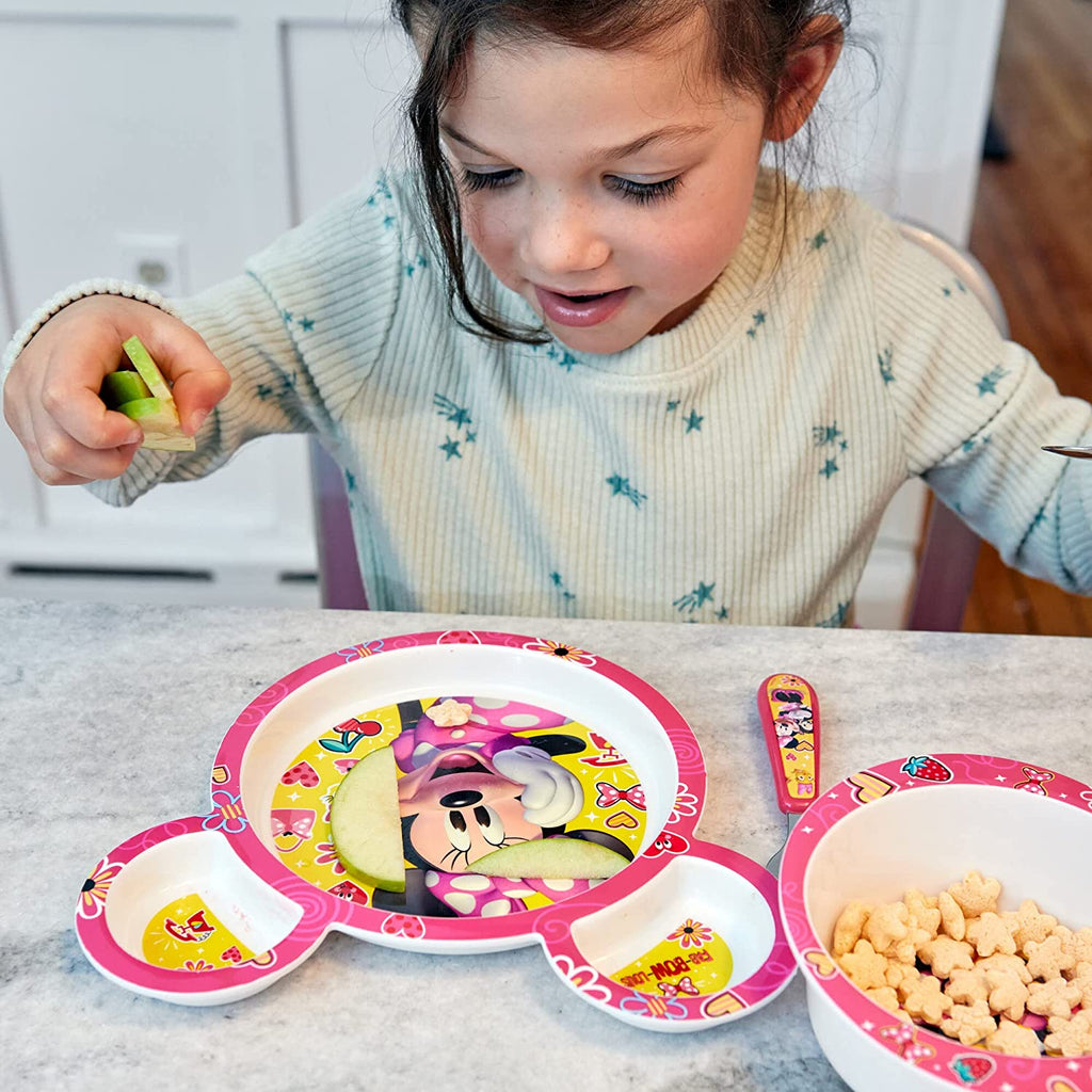 The First Years Disney Baby Minnie Mouse Feeding Set, 4ct