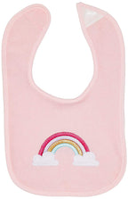 Luvable Friends Unisex Baby Cotton Drooler Bibs with Fiber Filling, Unicorns And Mermaids, One Size
