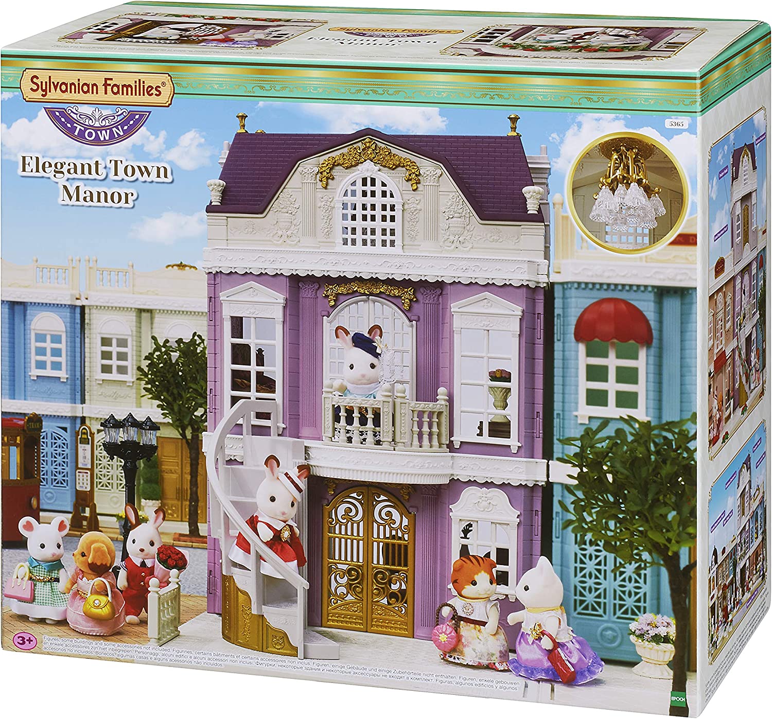 Sylvanian Families 5365 Elegant Town Manor Playset Main image