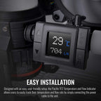 Thermaltake Pacific TF2 G1/4 Copper Core Construction TT RGB Plus Software Monitoring Celsius Fahrenheit Temperature and Flow Indicator CL-W275-CU00SW-ACS000523