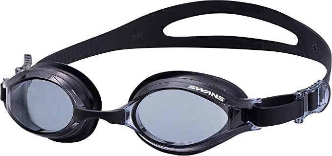 Swans SW31 Swimming Goggles Made in Japan Fitness Adult Smoke Black Main image