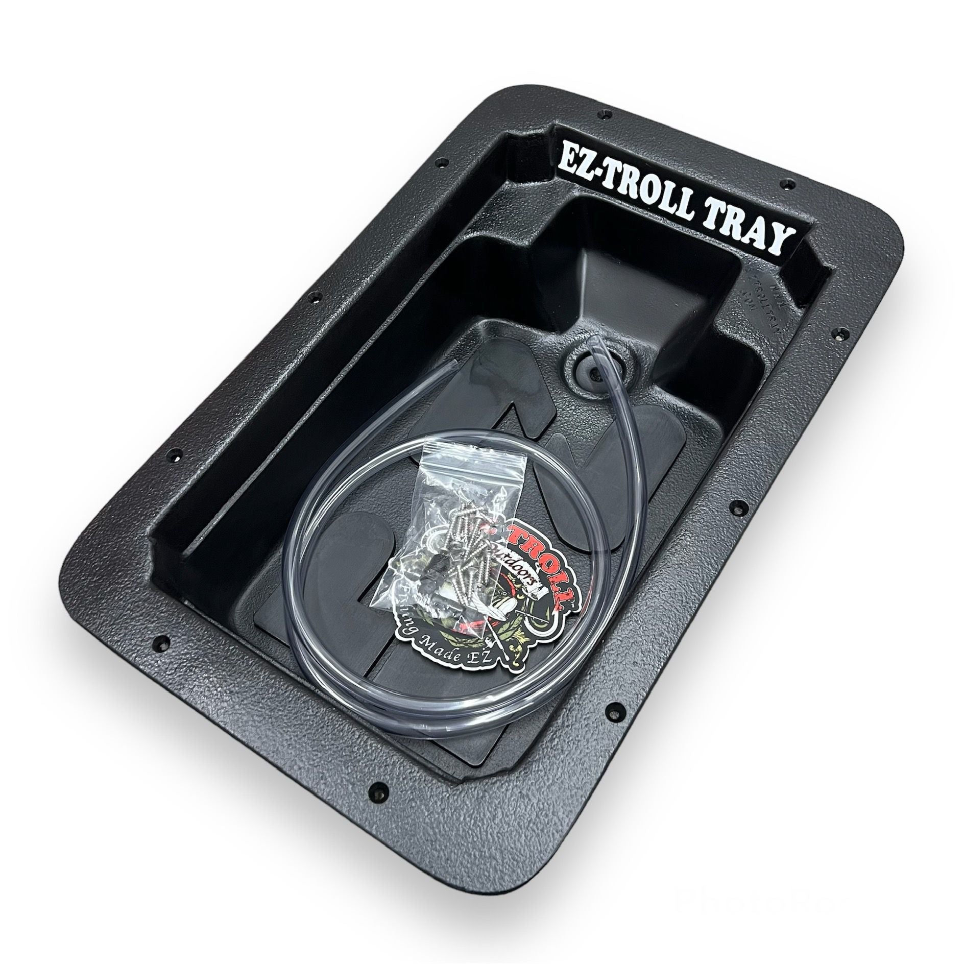 EZ-Troll Fishing Boat Motor Tray Black Main image