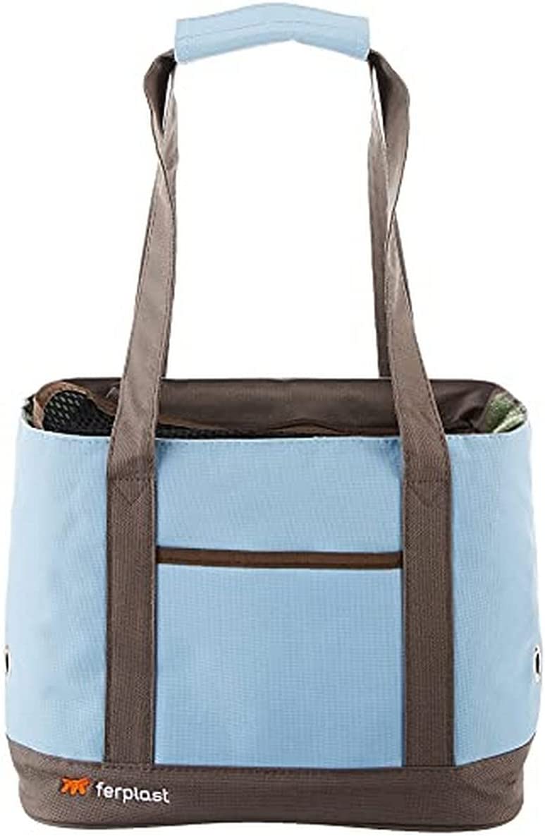 Ferplast Malibu Carrier Travel Bag Light Blue 33 x 21.5 x 24cm Main image
