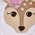 Hudson Baby Animal Hooded Towel Fawn 33in x 33in