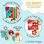 KIDS PREFERRED 79255 Mickey Mouse at The Park Soft Book for Babies