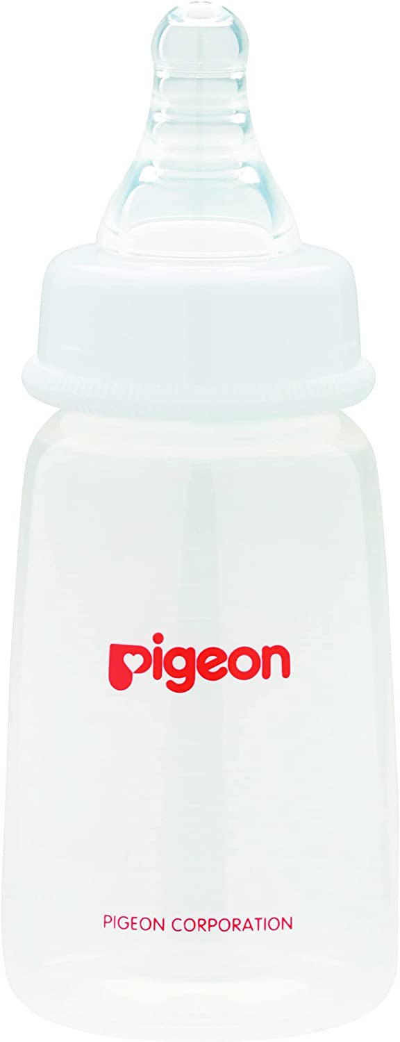 Pigeon Flexible Slim Neck Baby Bottle for 0 Plus Months Babies 120ml PP Main image