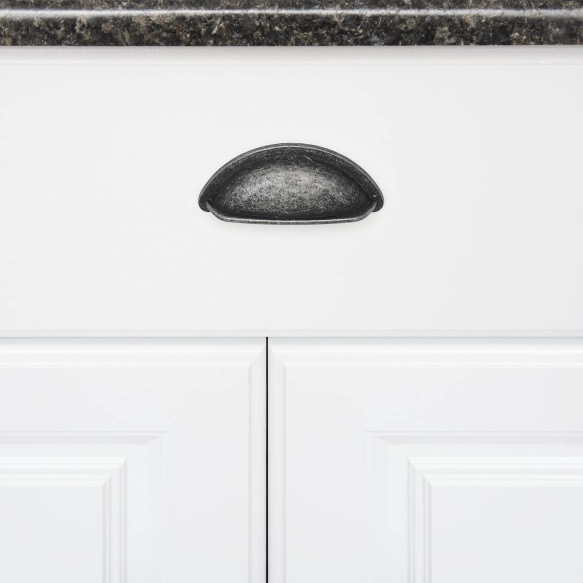 AmazonBasics Wide Bin Cup Drawer Pull 3.69in Length 10Pack