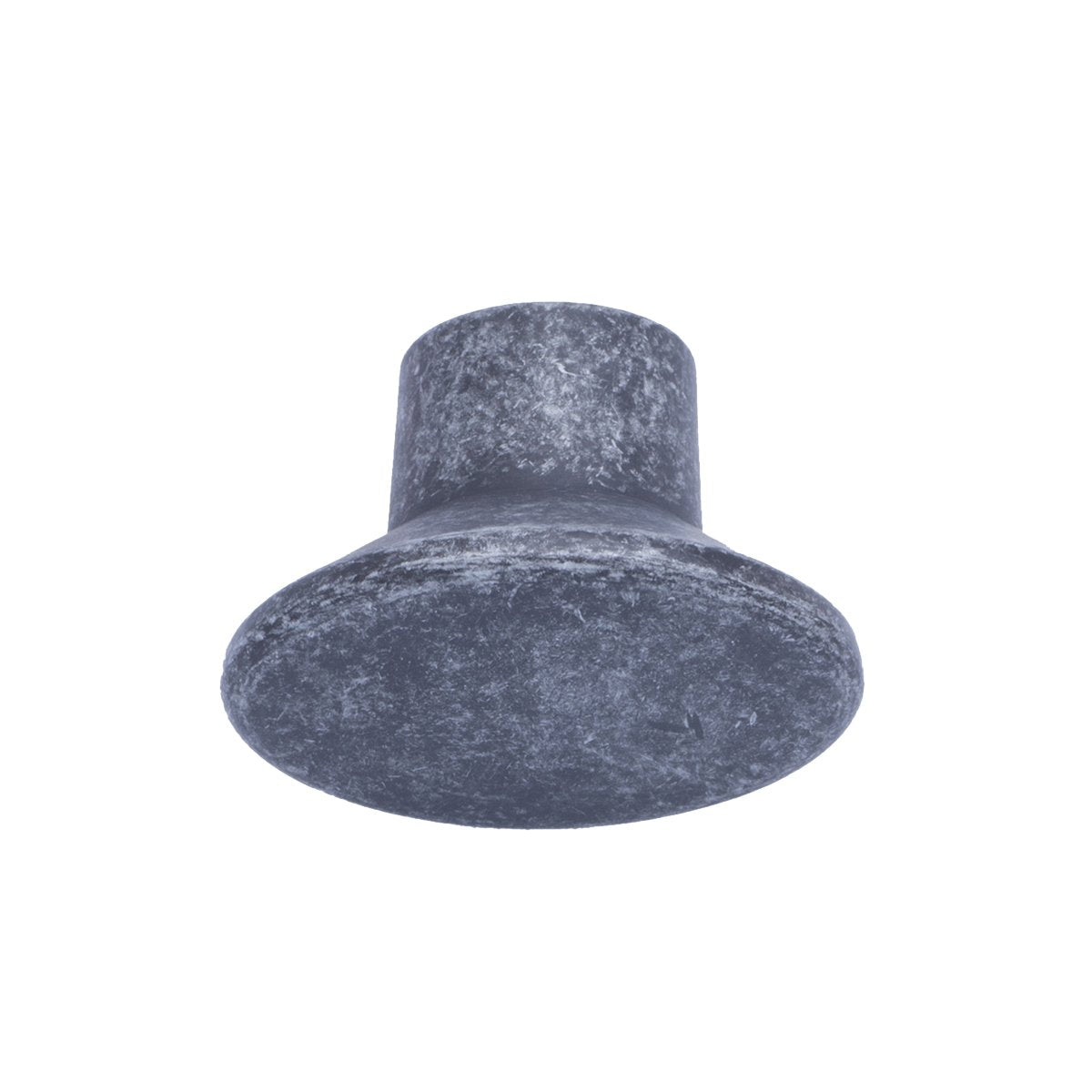 AmazonBasics Flat Oval Cabinet Knob 1.44in Diameter Antique Silver 10Pack Secondary image