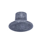 AmazonBasics Flat Oval Cabinet Knob 1.44in Diameter Antique Silver 10Pack