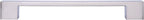 AmazonBasics Short Modern Cabinet Handle Drawer Pull 7.68in Length 6.3in Hole Center Satin Nickel 10Pack