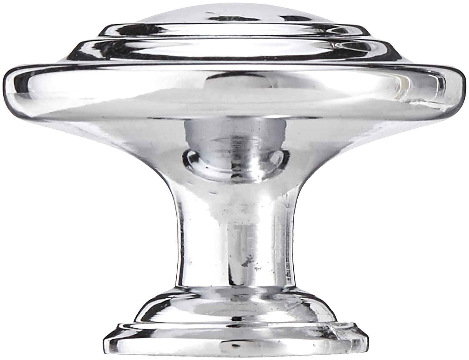 AmazonBasics Traditional Top Ring Cabinet Knob 1.25 Diameter Polished Chrome 25-Pack Secondary image
