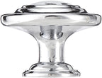 AmazonBasics Traditional Top Ring Cabinet Knob 1.25 Diameter Polished Chrome 25-Pack