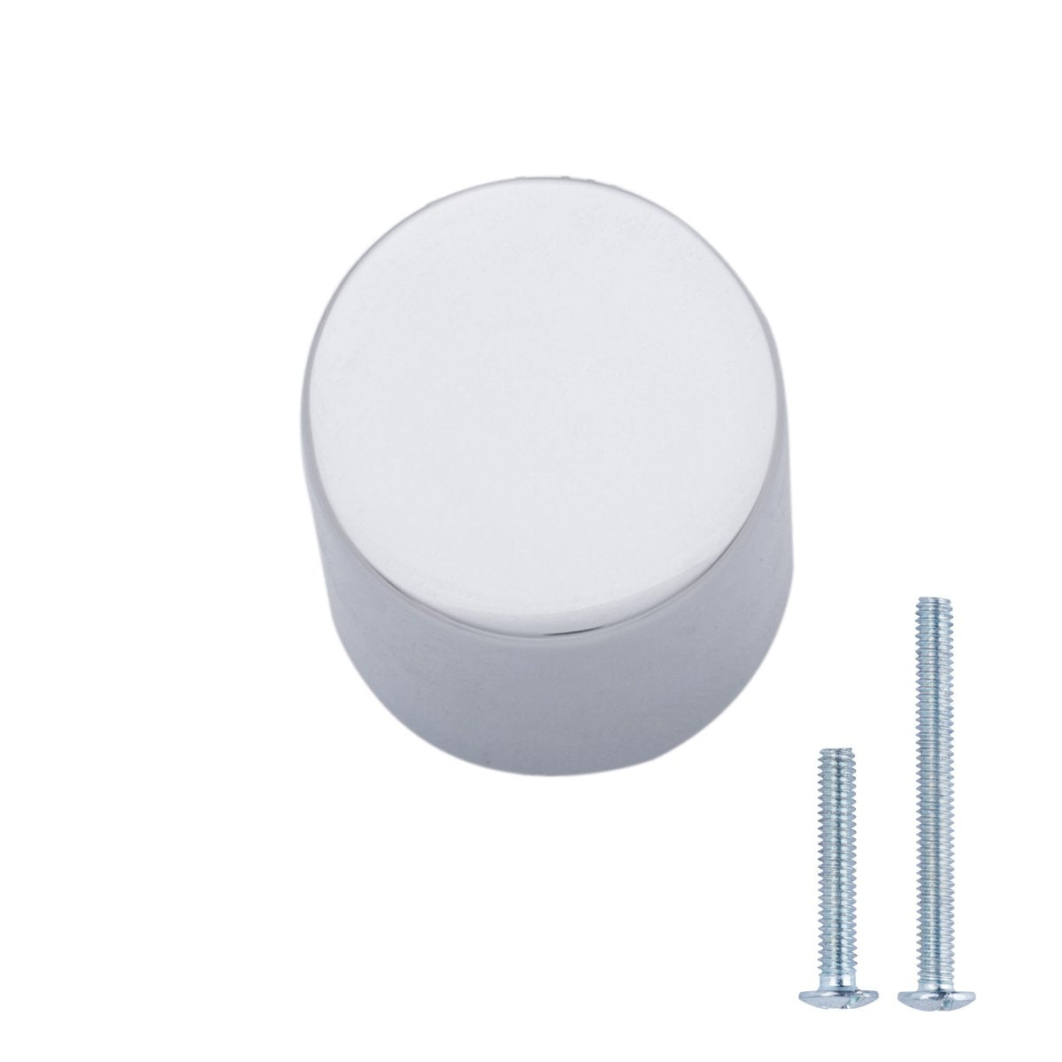 AmazonBasics Whistle Cabinet Knob 0.75 Diameter Polished Chrome 25-Pack Main image