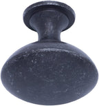 AmazonBasics Round Cabinet Knob 1.57in Diameter Antique Silver 10 Pack