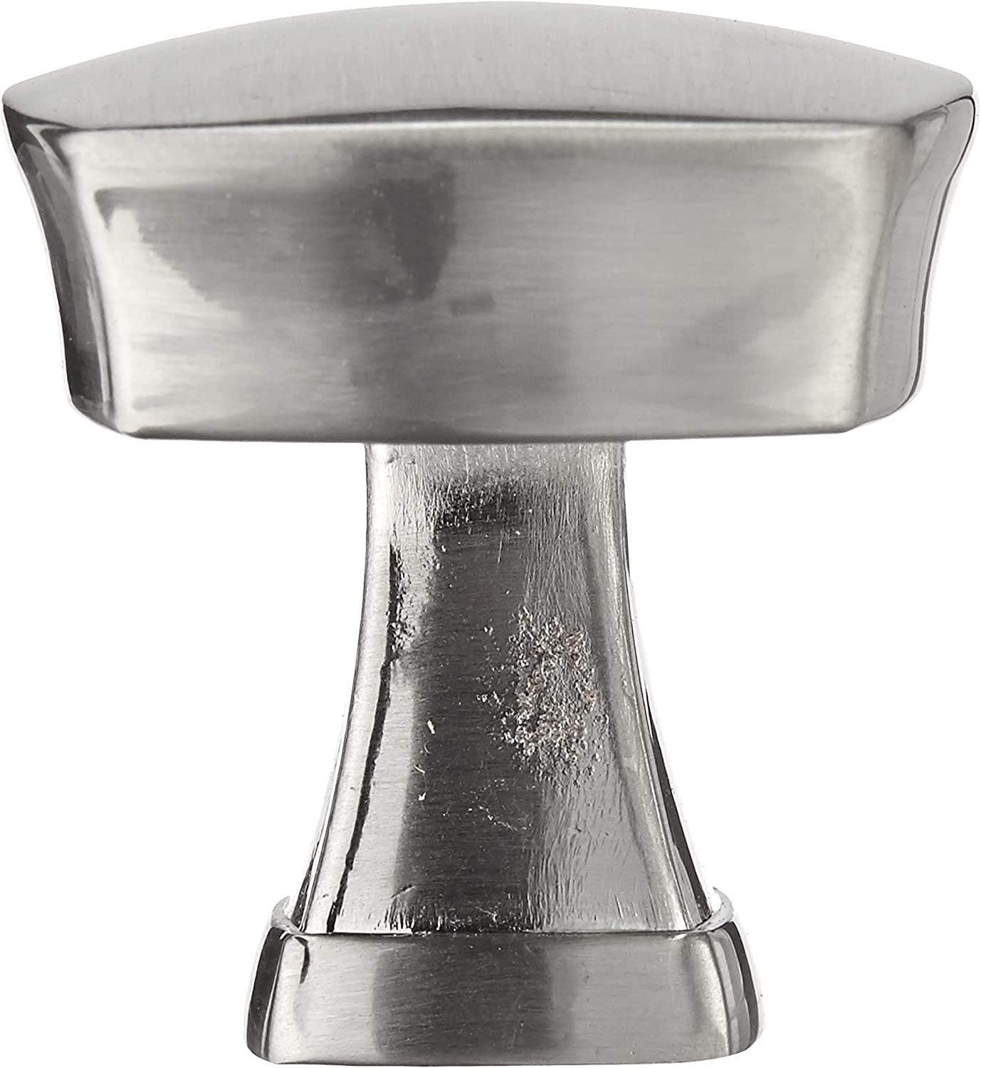 AmazonBasics Rounded Square Cabinet Knob 1.26IN Diameter Satin Nickel 25Pack Secondary image