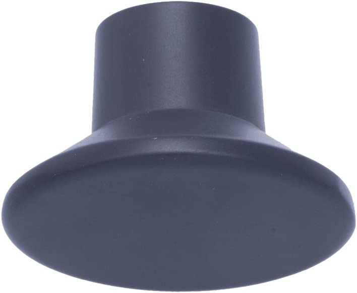 AmazonBasics AB1400FB10 Oval Cabinet Knob 1.44in Diameter Flat Black 10Pack Secondary image