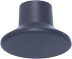 AmazonBasics AB1400FB10 Oval Cabinet Knob 1.44in Diameter Flat Black 10Pack