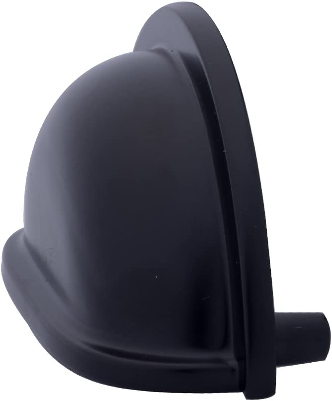 AmazonBasics Traditional Bin Cup Drawer Pull 3.69in Length 3in Hole Center Flat Black 10Pack Secondary image