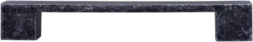 AmazonBasics Short Modern Cabinet Pull Handle 7.68in Length 6.3inch Hole Center Antique Silver 10Pack