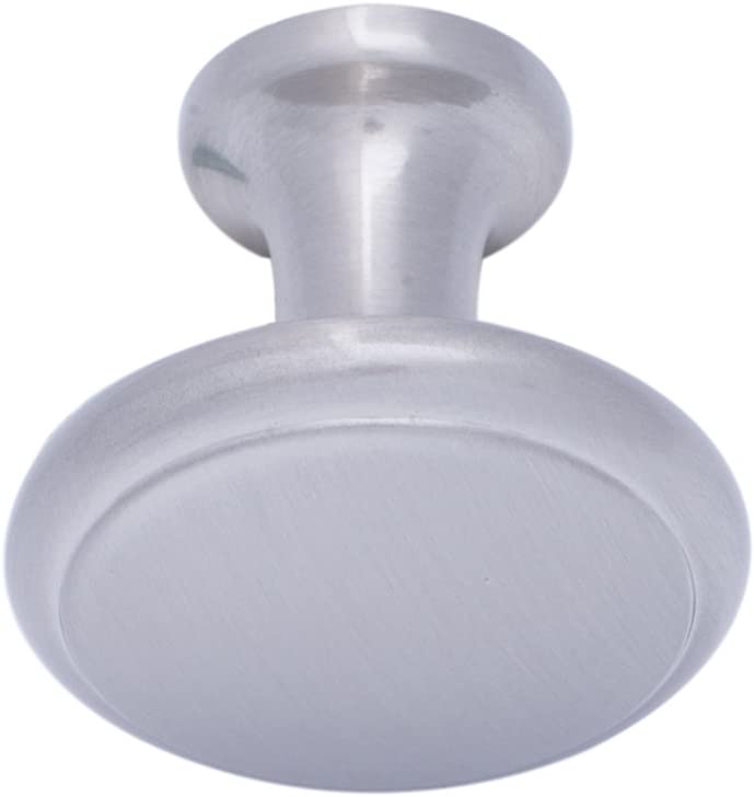 AmazonBasics Modern Top Ring Cabinet Knob 1.16in Diameter Satin Nickel 10Pack Secondary image