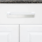 Amazon Basics Short Modern Cabinet Pull Handle 10-Pack Satin Nickel