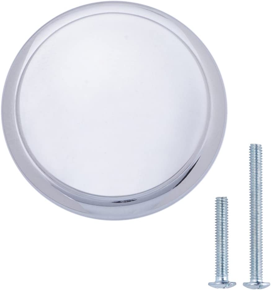 Amazon Basics Modern Top Ring Cabinet Knob 1.16Inch Diameter Polished Chrome 10Pack Secondary image