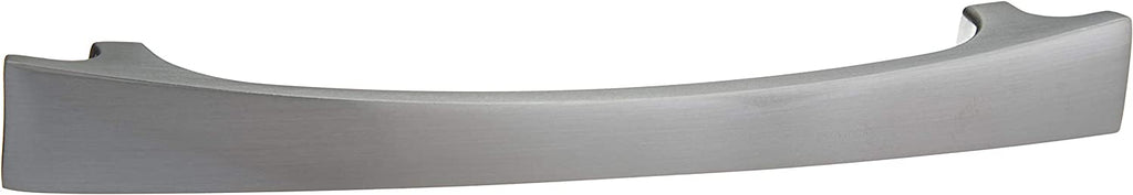 Amazon Basics Thick Modern Curved Cabinet Handle  6.5-inch Length Satin Nickel 10-Pack