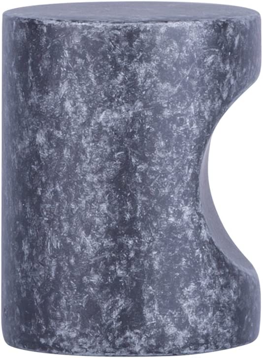 AmazonBasics Whistle Cabinet Knob 0.75inch Diameter Antique Silver 10Pack