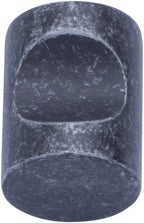 AmazonBasics Whistle Cabinet Knob 0.75inch Diameter Antique Silver 10Pack