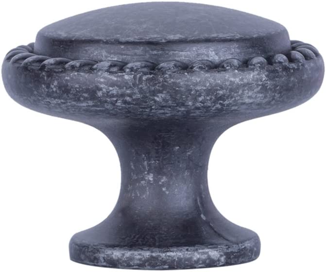 AmazonBasics AB900AS10 Cabinet Knob 1.25in Diameter Antique Silver 25Pack Secondary image