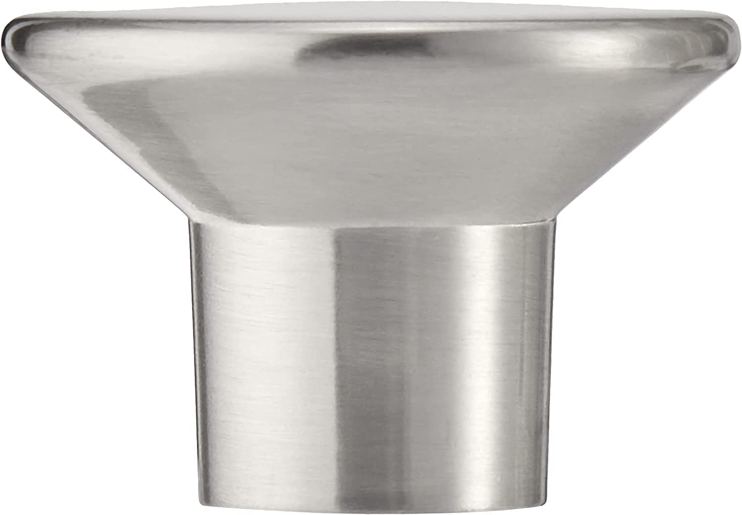 AmazonBasics Flat Round Cabinet Knob 1.44in Diameter Satin Nickel 25Pack Secondary image