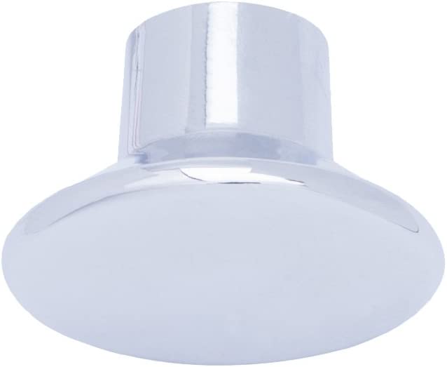 AmazonBasics AB1400PC10 Flat Oval Cabinet Knob 1.44in Diameter Polished Chrome 10Pack Secondary image