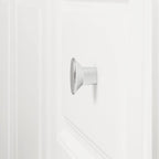 AmazonBasics AB1400PC10 Flat Oval Cabinet Knob 1.44in Diameter Polished Chrome 10Pack