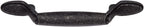 AmazonBasics Spoon Foot Cabinet Handle 5.12in Length 3in Hole Center Antique Silver 10Pack