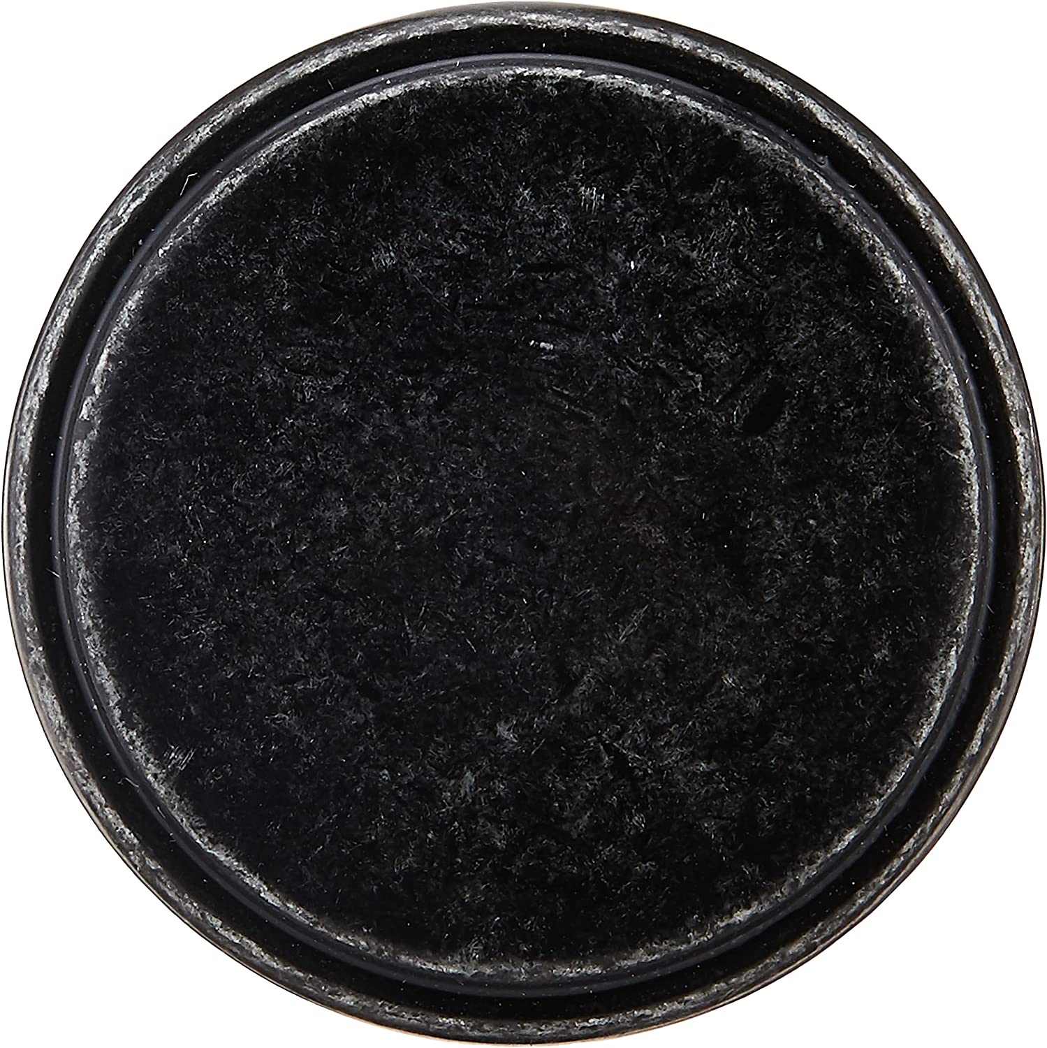 AmazonBasics Modern Wide Top Ring Cabinet Knob 1.52in Diameter Antique Silver 25Pack