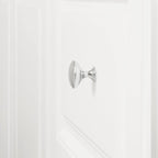 AmazonBasics Round Cabinet Knob 1.18in Diameter Polished Chrome 10Pack