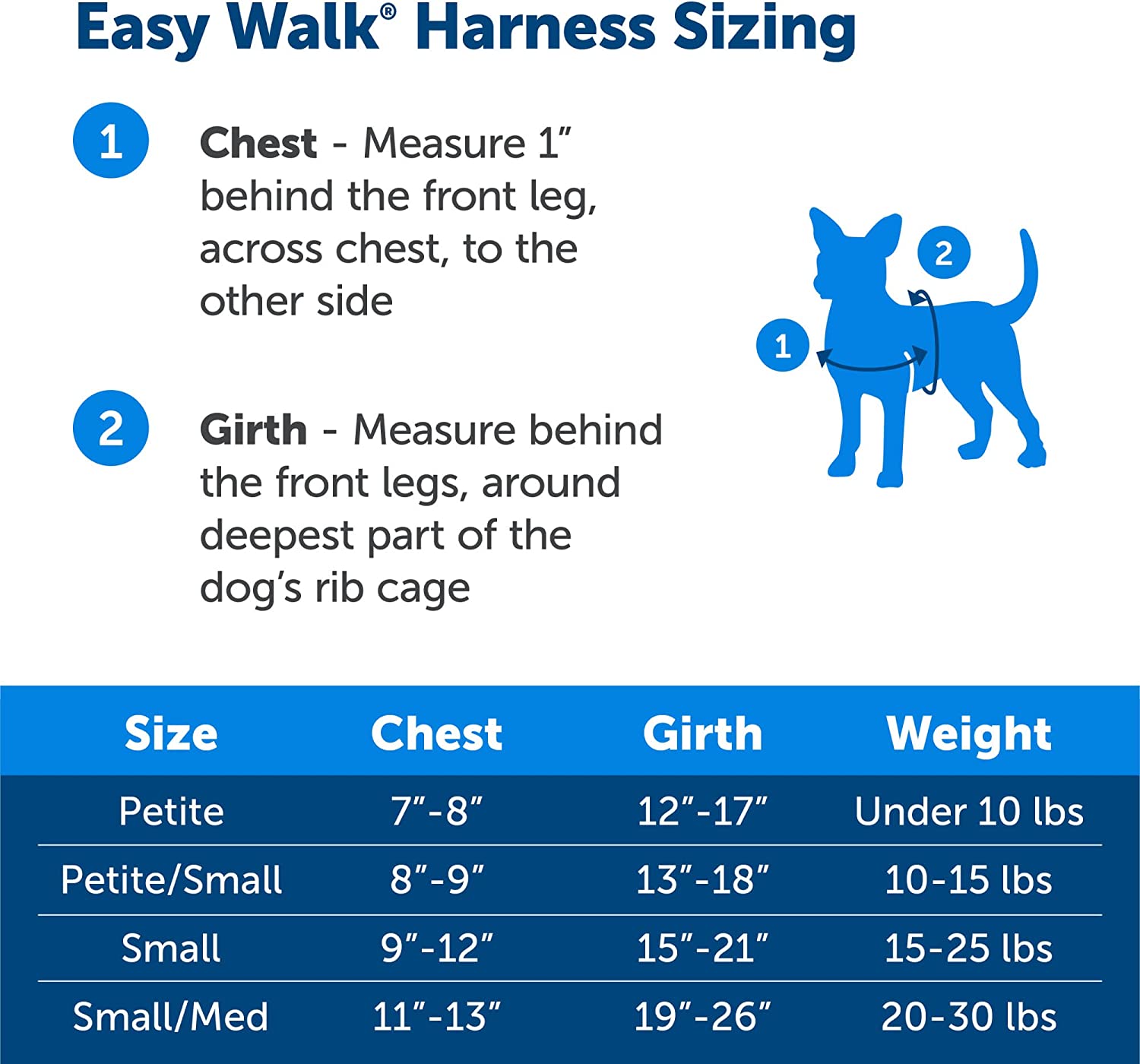 PetSafe Easy Walk NoPull Dog Harness Petite BlackSilver Secondary image