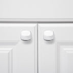 AmazonBasics Rounded Square Cabinet Knob Polished Chrome 10-Pack