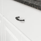 AmazonBasics Traditional Drawer Cabinet Handle, Antique Silver 10-Pack