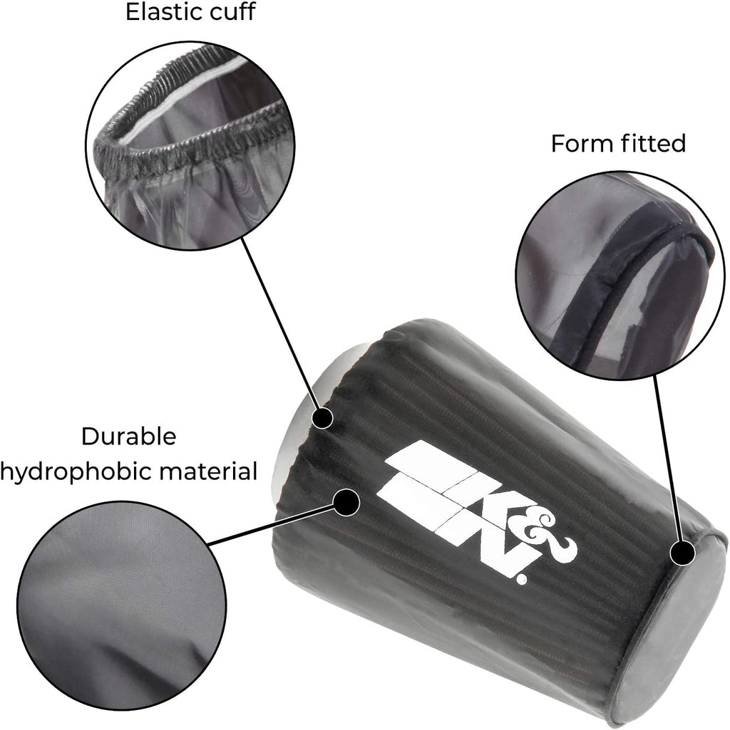 K&N RX4990DK Black Drycharger Filter Wrap For K&N 57S9500 Filter