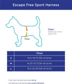 Gooby Escape Free Sport Harness Blue Small