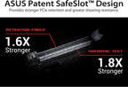 ASUS ROG STRIX Riser Cable PCI-E 3.0 x16 High Speed Flexible Extender Card Extension Port 90 Degree Adapter 240 mm